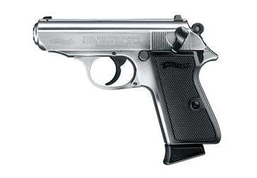 Walther PPK/S 22 LR 3.5" Barrel 7rd Nickel 5030320 - Semi Auto Pistols - American Guns & Ammo
