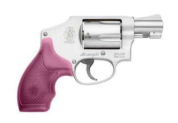 Smith & Wesson 642 1.875" Stainless/Alum Cent Pink Grip 150466 - Revolvers | American Guns & Ammo