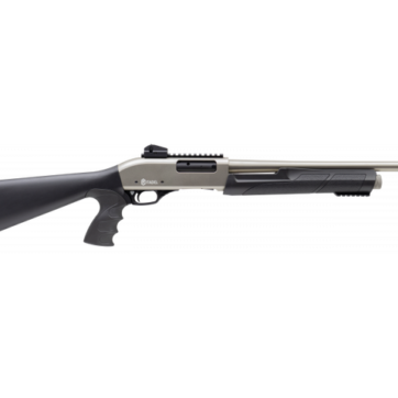 Citadel PAT 12 Ga Pump Action Pistol Grip Nickel Finish FRPAT1220NKL - American Guns & Ammo
