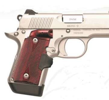 Kimber Micro 9 Stainless Rosewood LG 9mm 7+1 - Firearms - American Guns & Ammo