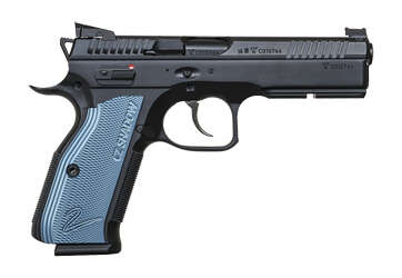 CZ Shadow 2 9mm Blue Grip 17 Round Capacity 91257 - Semi Auto Pistols - American Guns & Ammo
