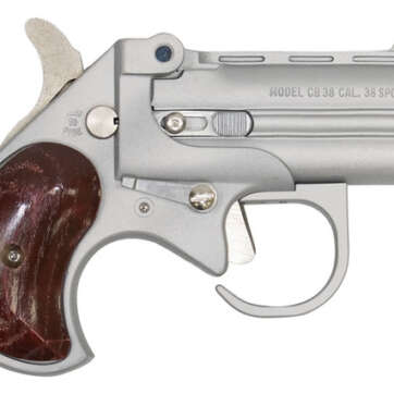 Cobra Firearms Big Bore 38 Spl Satin Stainless Rosewood Grip BBG38SR - American Guns & Ammo
