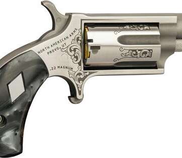 NAA DAD Mini-Revolver .22 wmr Engraved 1 Of 300 NAA-22MS-DAD - Firearms - American Guns & Ammo