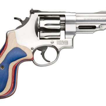 Smith & Wesson Performance Center 625 45 ACP Red White & Blue 170161 Smith & Wesson Performance Center 625 45 ACP Red White & Blue 170161 - Revolvers - American Guns & Ammo