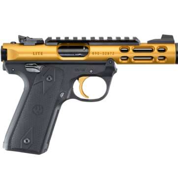 Ruger Mark IV 22/45 Lite 22 LR Gold Anodized Finish 43926 Ruger Mark IV 22/45 Lite 22 LR Gold Anodized Finish 43926 - Semi Auto Pistols - American Guns & Ammo