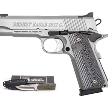 Magnum Research Desert Eagle 1911 45 ACP Stainless Steel DE1911CSS-K Magnum Research Desert Eagle 1911 45 ACP Stainless Steel DE1911CSS-K - Semi Auto Pistols - American Guns & Ammo