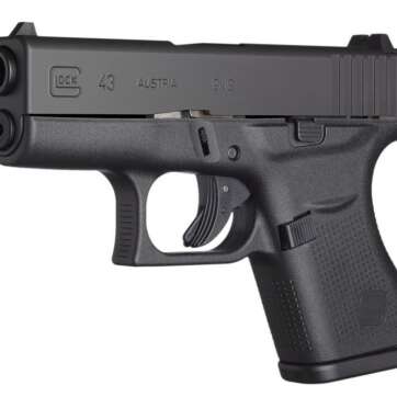 Glock 43 9mm 2- 6 Round Magazines FXD Sights UI4350201 Glock 43 9mm 2- 6 Round Magazines FXD Sights UI4350201 - Semi Auto Pistols - American Guns & Ammo