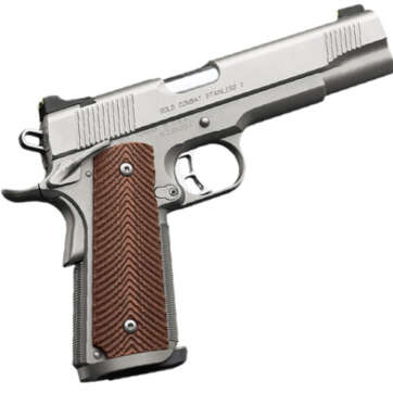 Kimber Gold Combat Stainless II Stainless .45 ACP 5-inch 8Rd Night Sights 3200185 Kimber Gold Combat Stainless II Stainless .45 ACP 5-inch 8Rd Night Sights 3200185 - Semi Auto Pistols - American Guns & Ammo