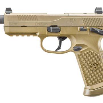 FN FNX-45 Tactical 45 ACP 15 RD FDE Night Sights FNX45 Ms 66968 - American Guns & Ammo