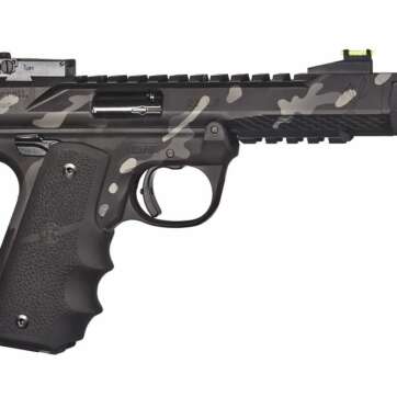 Volquartsen Black Mamba 22 LR Black Camo 4.5" Barrel VF4M-0017 - Semi Auto Pistols - American Guns & Ammo