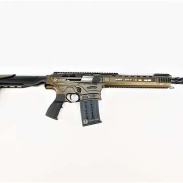 PW ARMS AR-12 Pro A2 Distressed Bronze Anodized 12 Gauge 20" 3" 5+1 AR12PSDB Panzer ar12 - Firearms - American Guns & Ammo