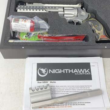 Nighthawk Custom | Korth Super Sport STX .357 Mag 6" 6 shot Silver Line #10 of 50 - Revolvers | American Guns & Ammo