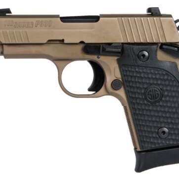 SIG SAUER P938 Emperor Scorpion 9MM 938-9-ESCPN-TB-AMBI - Semi Auto Pistols - American Guns & Ammo