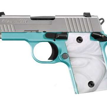 SIG SAUER P938 Robins Egg - Talo Edition 9MM - Semi Auto Pistols - American Guns & Ammo