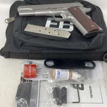 Ed Brown Special Forces Stainless 1911 .45 ACP 5" 7rd SF-SS - new! - Semi Auto Pistols | American Guns & Ammo