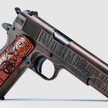 Auto Ordnance 1911 75th Anniversary Iwo Jima Tribute 45 ACP 1911BKOWC6 - Semi Auto Pistols - American Guns & Ammo