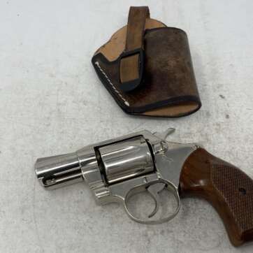 Colt Cobra Nickel 38 Spl 2" 6 shot - good condition! - Revolvers - American Guns & Ammo