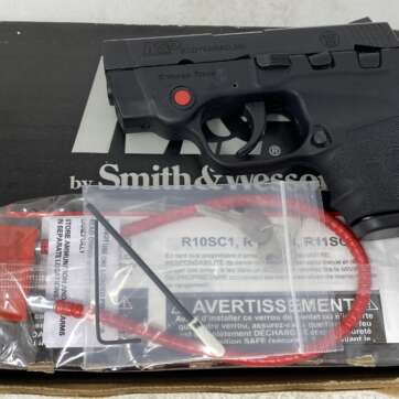 Smith & Wesson Bodyguard 380 ACP w/ Crimson Trace Laser - used - Semi Auto Pistols - American Guns & Ammo