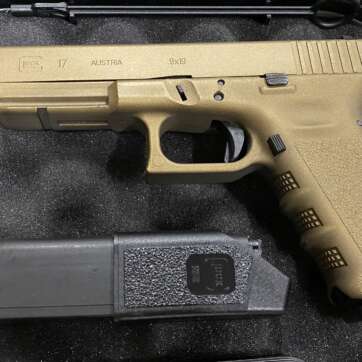 Glock 17 Gen 3 9mm Luger 17rd 4.49in Bronze finish - used excellent! - Semi Auto Pistols - American Guns & Ammo