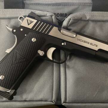 Wilson Combat Vickers Elite Commander 1911 45 ACP Two-tone - Semi Auto Pistols - American Guns & Ammo