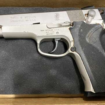 Smith & Wesson 910 9mm Luger 4" Stainless - used - Semi Auto Pistols - American Guns & Ammo