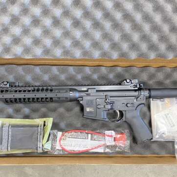 LWRC IC-A5 5.56 NATO 10.5" Pistol Black ICA5P5B10 - Semi Auto Pistols - American Guns & Ammo