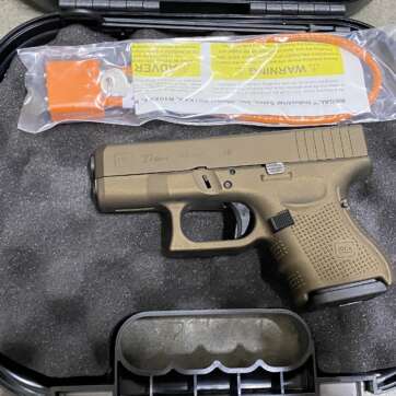 Glock 27 Gen 4 40 S&W 9rd NS bronze finish - used excellent condition! - Semi Auto Pistols - American Guns & Ammo