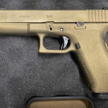 Glock 17 Gen 1 Gen ONE Bronze finish 9mm Luger - used excellent! - Semi Auto Pistols - American Guns & Ammo