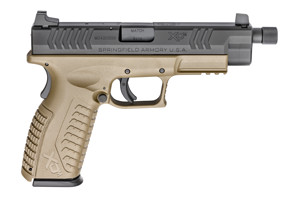 Springfield Armory FDE XDM 9mm Threaded XDMT9459FDEHCE - Semi Auto Pistols - American Guns & Ammo