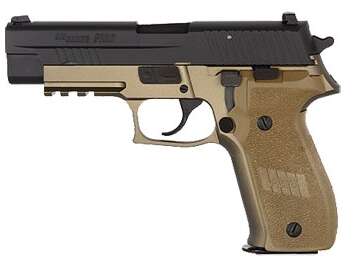 Sig Sauer P226 Combat 9mm Luger FDE DA/SA NS E26R-9-CBT - Semi Auto Pistols - American Guns & Ammo