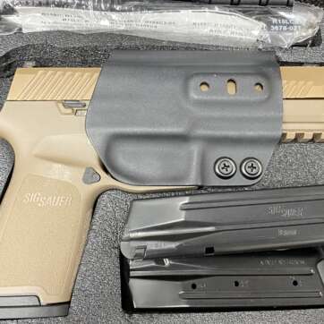 Sig Sauer P320F 9mm Luger FDE W320F-9-FDE - used - Semi Auto Pistols - American Guns & Ammo