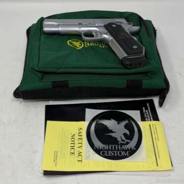 Nighthawk Custom Talon II 1911 .45 ACP .45 Auto 4.25" 8rd night sights - Semi Auto Pistols - American Guns & Ammo