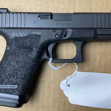 Custom Stippled Glock 19 Gen 4 9mm 3 Magazines Ameriglo Night Sights - Semi Auto Pistols | American Guns & Ammo