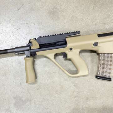 Steyr AUG 20" High Rail 5.56 NATO Mud Stock AUG Mags - used - Semi Auto Rifles | American Guns & Ammo