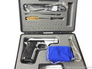 Tisas LKCI Regent 380 ACP 3.9" Fatih 13 White Chrome Beretta 84 Style Clone - Semi Auto Pistols - American Guns & Ammo