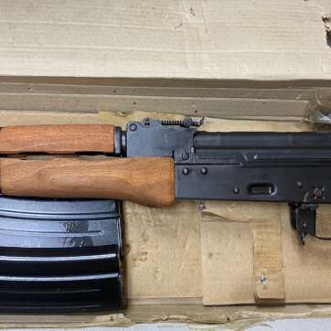 Century Arms Champion Pistol 2007 AK Style 5.56x45 Two Mags - HG1845-N - used - Semi Auto Pistols - American Guns & Ammo