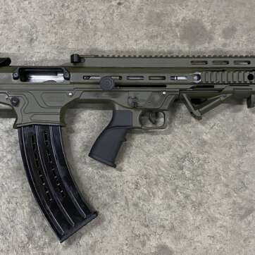 Like New Panzer Bullpup AR12 OD Green 12 Ga Shotgun 10 Round - Semi Auto Shotguns | American Guns & Ammo