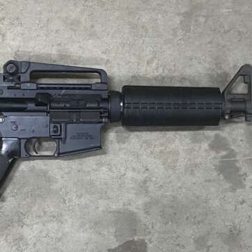 Police Trade Bushmaster AR-15 556 Nato 16" Carry Handle 2 - Semi Auto Rifles | American Guns & Ammo