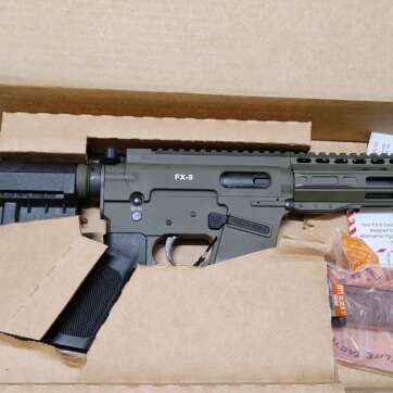 Freedom Ordnance FX-9 8" 9mm AR-9 OD Green Pistol AR9 FX9 FX9P8-ODG Freedom Ordnance FX-9 8" 9mm AR-9 OD Green Pistol AR9 FX9 FX9P8-ODG - Semi Auto Pistols - American Guns & Ammo