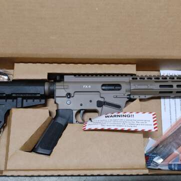 Freedom Ordnance FX-9 8" 9mm AR-9 Elite FDE Pistol AR9 FX9 FX9P8-FDE-E Freedom Ordnance FX-9 8" 9mm AR-9 Elite FDE Pistol AR9 FX9 FX9P8-FDE-E - Semi Auto Pistols - American Guns & Ammo