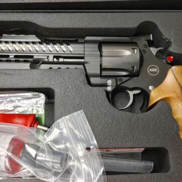 Nighthawk Custom Korth NXR 44 Magnum 6" Six Shot Revolver - Revolvers - American Guns & Ammo