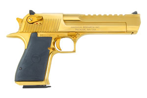 Magnum Research Desert Eagle MK XIX 50 AE Titanium Gold DE50TG - Pistols - American Guns & Ammo