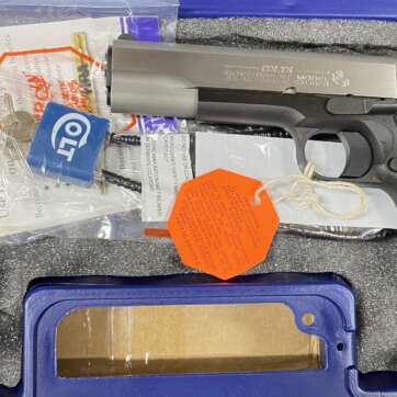 Colt Government Model 45 ACP 5" Blued/Stainless CLTO1991TT Colt Government Model 45 ACP 5" Blued/Stainless CLTO1991TT - Semi Auto Pistols - American Guns & Ammo