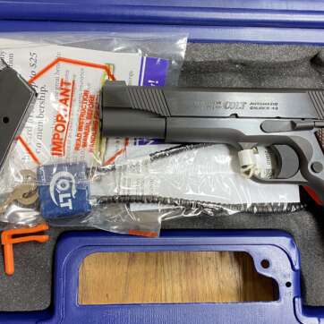 Colt Custom M1991A1 5" 45 ACP Blued CLTO1991ZNM Colt Custom M1991A1 5" 45 ACP Blued CLTO1991ZNM - Semi Auto Pistols - American Guns & Ammo