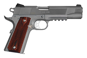 Colt Government Rail Gun 45 ACP 5" Brushed Stainless O1070RG Colt Government Rail Gun 45 ACP 5" Brushed Stainless O1070RG - Semi Auto Pistols - American Guns & Ammo
