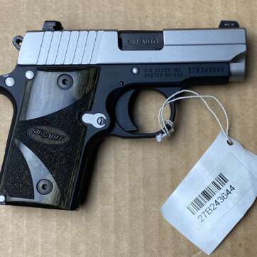 Sig Sauer P238 Blackwood 380 ACP New Old Stock 238-380-BG Sig Sauer P238 Blackwood 380 ACP New Old Stock 238-380-BG - Semi Auto Pistols - American Guns & Ammo