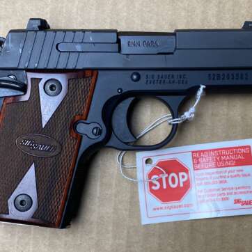 Sig Sauer 938 9mm Rosewood Grips 938-9-RG-AMBI Sig Sauer 938 9mm Rosewood Grips 938-9-RG-AMBI - Semi Auto Pistols - American Guns & Ammo