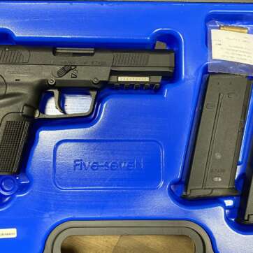 FN FiveseveN 5.7x28 Black Adj Sights Two Mags - used - Semi Auto Pistols - American Guns & Ammo