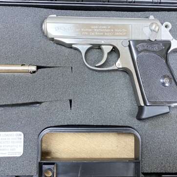 Walther PPK 380 ACP 6 rd Stainless - used great! - Semi Auto Pistols - American Guns & Ammo