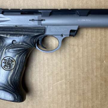 Used Smith & Wesson 22S 22 LR 5.5" Stainless Steel Bull Barrel 107310 - Semi Auto Pistols - American Guns & Ammo